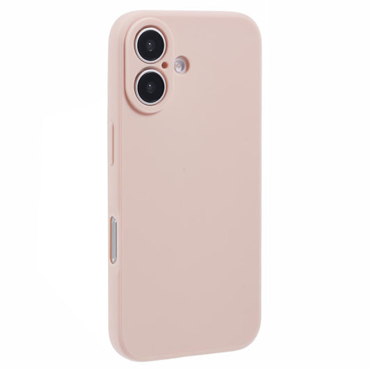 For iPhone 16 Case Precise Cut-Outs Straight Edge TPU Shockproof Phone Cover