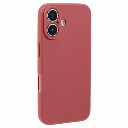 For iPhone 16 Case Precise Cut-Outs Straight Edge TPU Shockproof Phone Cover