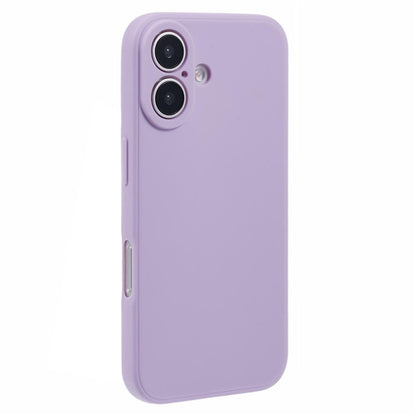 For iPhone 16 Case Precise Cut-Outs Straight Edge TPU Shockproof Phone Cover