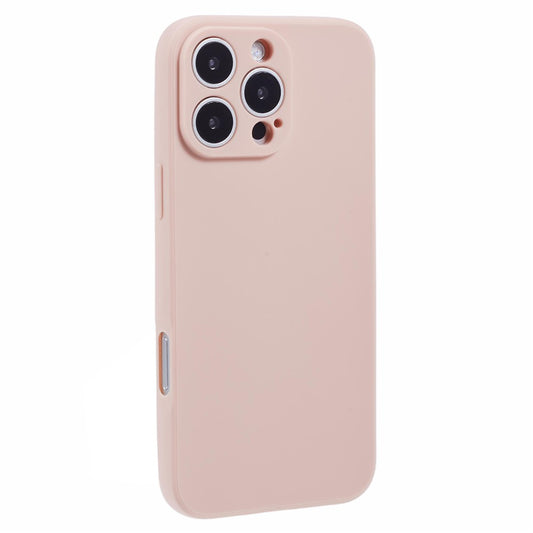 For iPhone 16 Pro Max Case Precise Cut-Outs Straight Edge TPU Shockproof Phone Cover