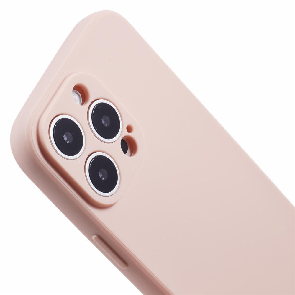 For iPhone 16 Pro Max Case Precise Cut-Outs Straight Edge TPU Shockproof Phone Cover