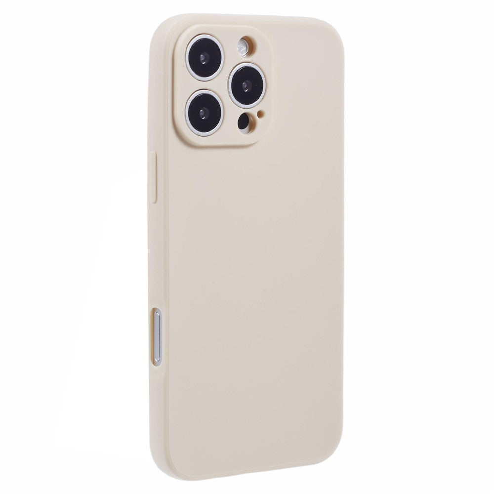 For iPhone 16 Pro Max Case Precise Cut-Outs Straight Edge TPU Shockproof Phone Cover