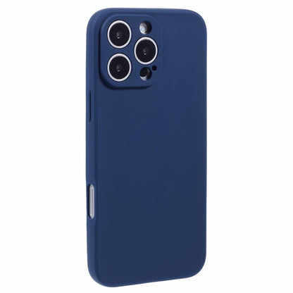 For iPhone 16 Pro Max Case Precise Cut-Outs Straight Edge TPU Shockproof Phone Cover