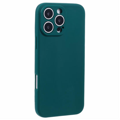 For iPhone 16 Pro Max Case Precise Cut-Outs Straight Edge TPU Shockproof Phone Cover