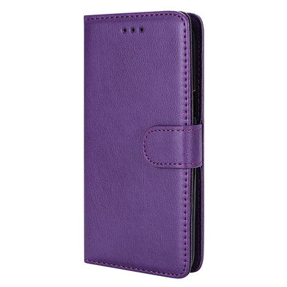 For iPhone 16 Case 2 in 1 Detachable Magnetic Leather Wallet Mobile Cover with Strap