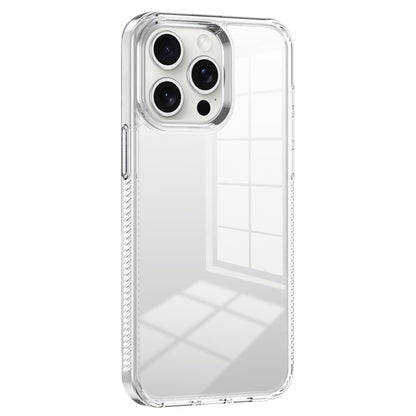 For iPhone 14 Pro Clear Phone Case TPU PC Anti-Slip Drop-Proof Back Cover