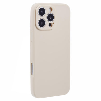 For iPhone 16 Pro Case Precise Cut-Outs Straight Edge TPU Shockproof Phone Cover