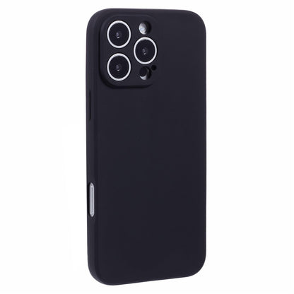 For iPhone 16 Pro Case Precise Cut-Outs Straight Edge TPU Shockproof Phone Cover
