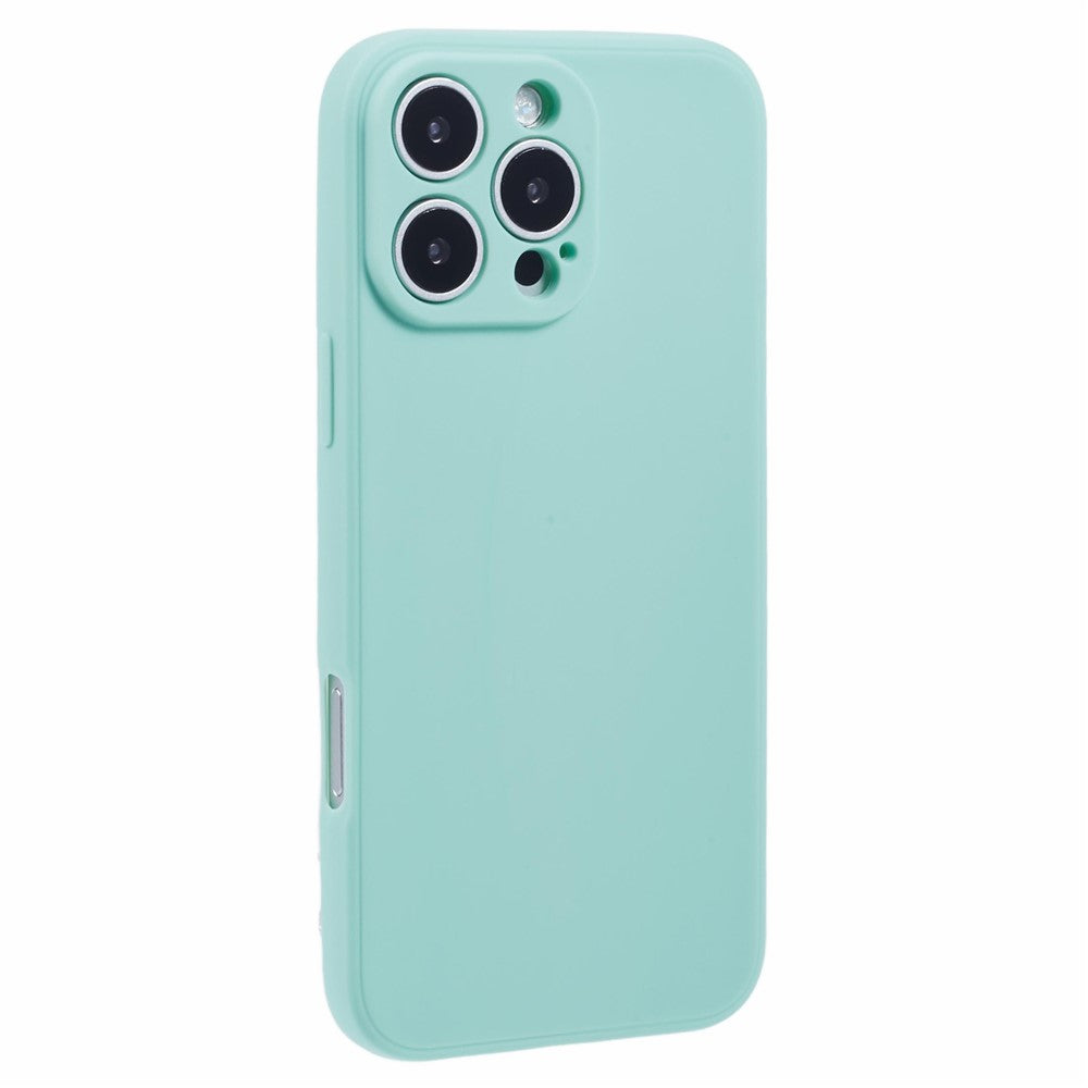 For iPhone 16 Pro Case Precise Cut-Outs Straight Edge TPU Shockproof Phone Cover