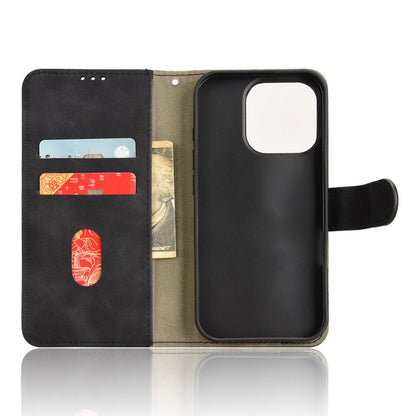 For iPhone 16 Pro Max Leather Case Skin-Feel Anti-Drop Wallet Flip Phone Cover