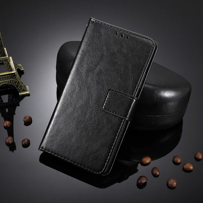 For iPhone 16 Pro Max Case Crazy Horse Texture PU Leather Phone Wallet Cover