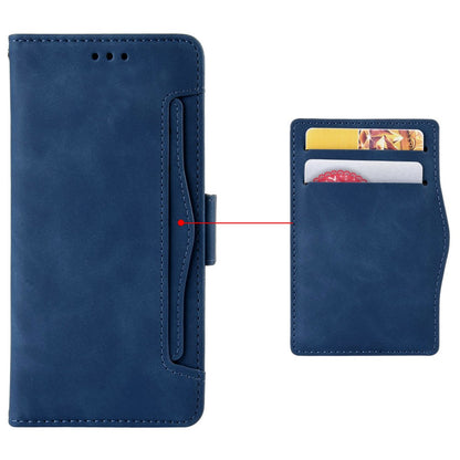 For iPhone 16 Pro Max Leather Case Phone Wallet Cover with Multiple Card Slots