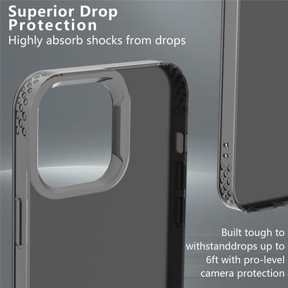 KALEBOL KLB-TPU008 For iPhone 14 Pro Case Transparent Matte TPU Anti-Drop Phone Cover