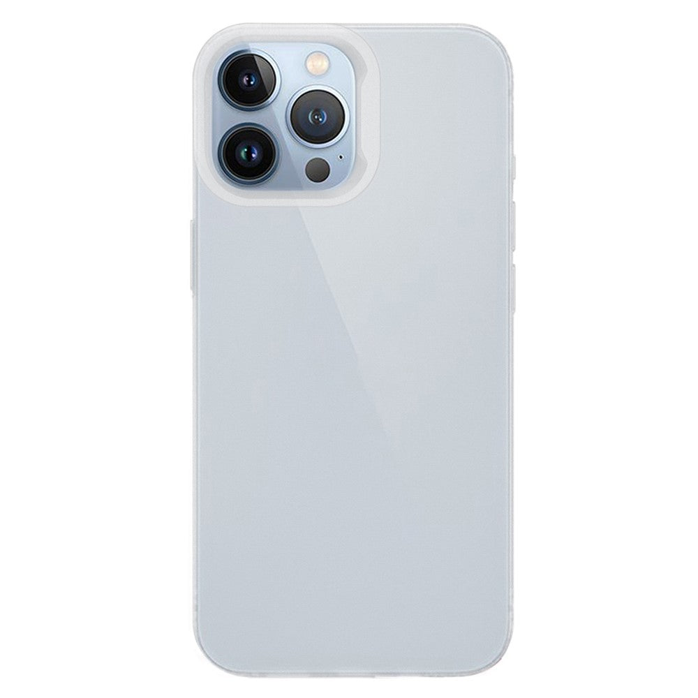 KALEBOL KLB-TPU008 For iPhone 14 Pro Case Transparent Matte TPU Anti-Drop Phone Cover