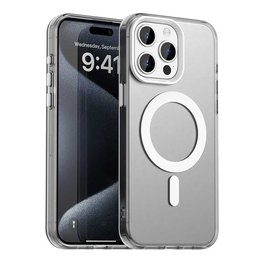 Candy Series For iPhone 15 Pro Max Case Compatible with MagSafe PC+TPU+PET Anti-Drop Phone Cover
