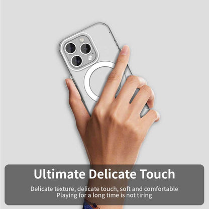 Candy Series For iPhone 15 Pro Max Case Compatible with MagSafe PC+TPU+PET Anti-Drop Phone Cover