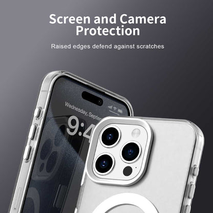 Candy Series For iPhone 15 Pro Max Case Compatible with MagSafe PC+TPU+PET Anti-Drop Phone Cover