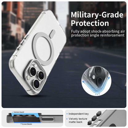 Candy Series For iPhone 16 Pro Max Case Compatible with MagSafe PC+TPU+PET Anti-Drop Phone Cover