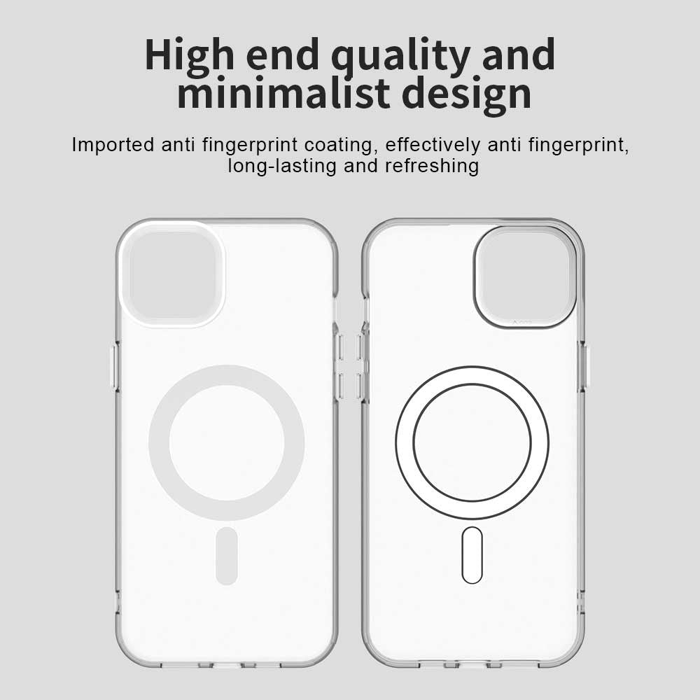 Candy Series For iPhone 14  /  13 Case Compatible with MagSafe PC+TPU+PET Anti-Drop Phone Cover
