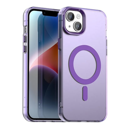 Candy Series For iPhone 14  /  13 Case Compatible with MagSafe PC+TPU+PET Anti-Drop Phone Cover