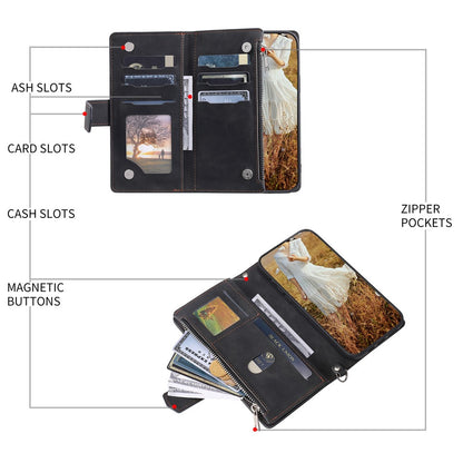 Style 005 For Samsung Galaxy S25 Ultra Wallet Case Rhombus Stitching Line PU Leather Phone Cover