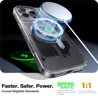 TORRAS Guardian-Mag Series For iPhone 16 Pro Case Compatible with MagSafe TPU Phone Cover