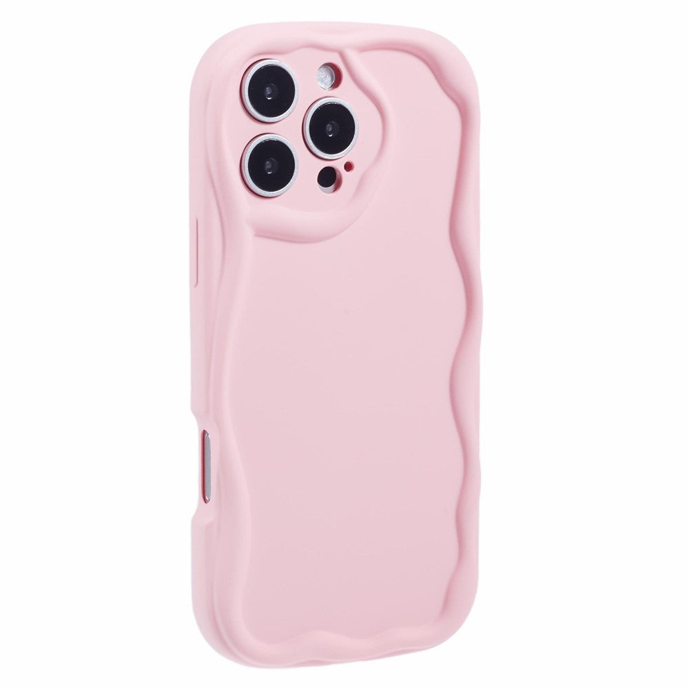 For iPhone 16 Pro Max Case Candy Color Phone Shell Rubberized TPU Cover