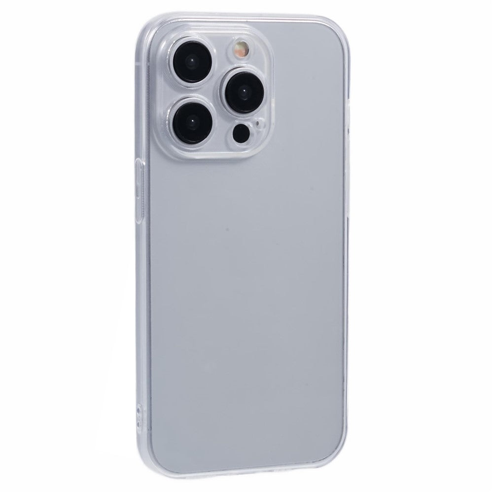 For iPhone 14 Pro Shockproof Case 1.5mm Thickness Clear TPU Phone Cover