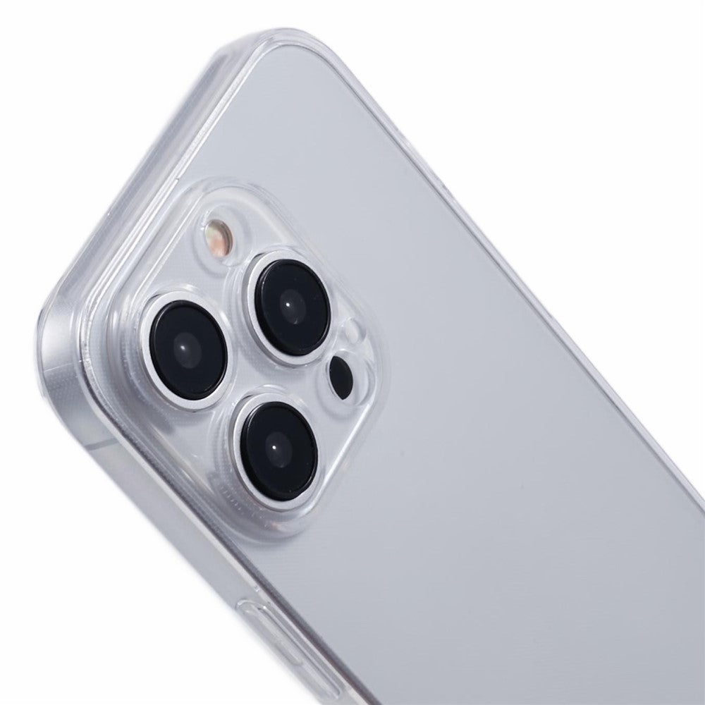 For iPhone 14 Pro Shockproof Case 1.5mm Thickness Clear TPU Phone Cover