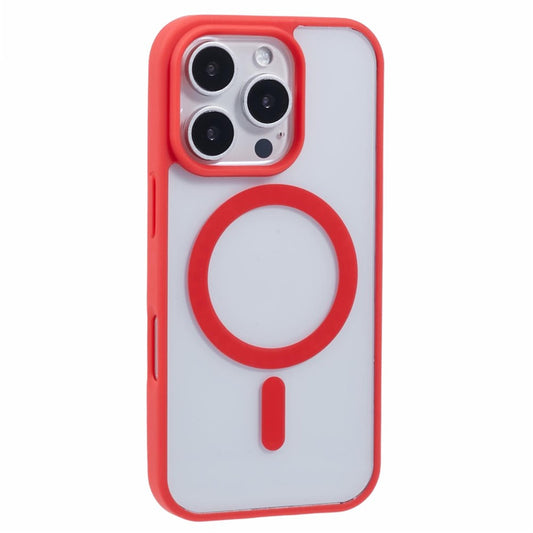 For iPhone 16 Pro Max Case Compatible with MagSafe Shockproof PC+TPU Clear Phone Cover