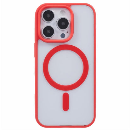 For iPhone 16 Pro Max Case Compatible with MagSafe Shockproof PC+TPU Clear Phone Cover
