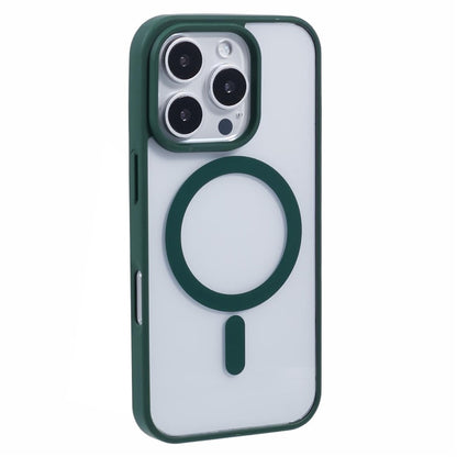 For iPhone 16 Pro Max Case Compatible with MagSafe Shockproof PC+TPU Clear Phone Cover
