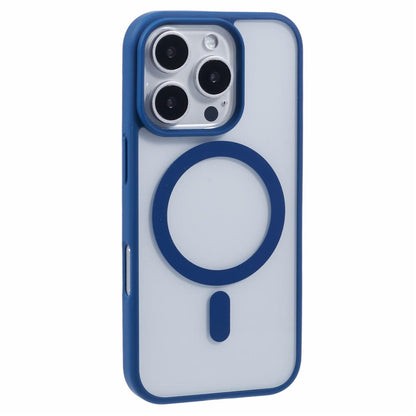 For iPhone 16 Pro Max Case Compatible with MagSafe Shockproof PC+TPU Clear Phone Cover