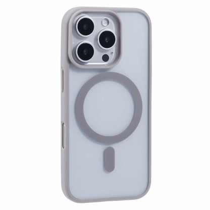 For iPhone 16 Pro Max Case Compatible with MagSafe Shockproof PC+TPU Clear Phone Cover