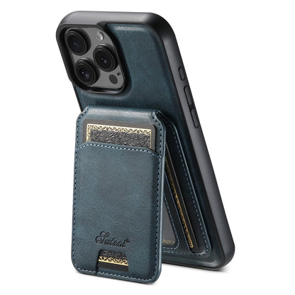 SUTENI H15 For iPhone 16 Pro Max Magnetic Case Detachable Card Holder Phone Cover