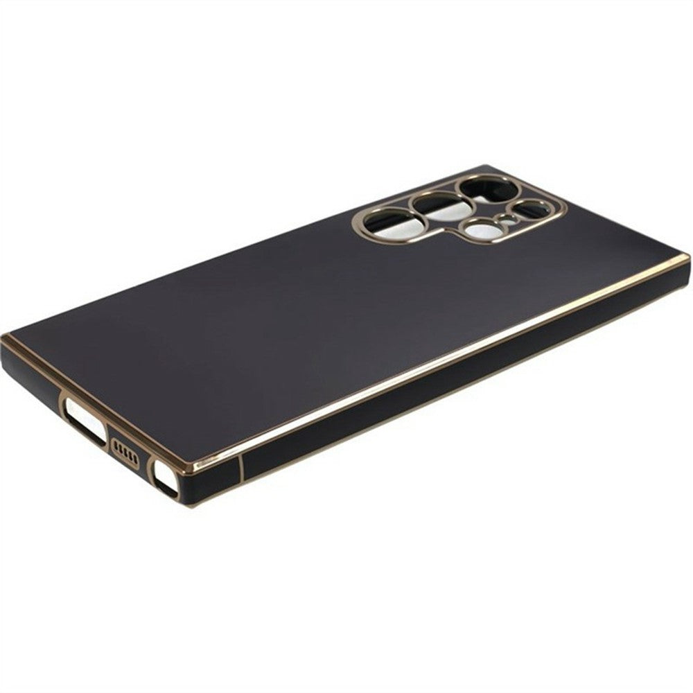 For Samsung Galaxy S25 Ultra Case TPU Slim Fit Shockproof Phone Cover 6D Electroplating
