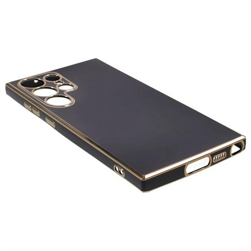 For Samsung Galaxy S25 Ultra Case TPU Slim Fit Shockproof Phone Cover 6D Electroplating