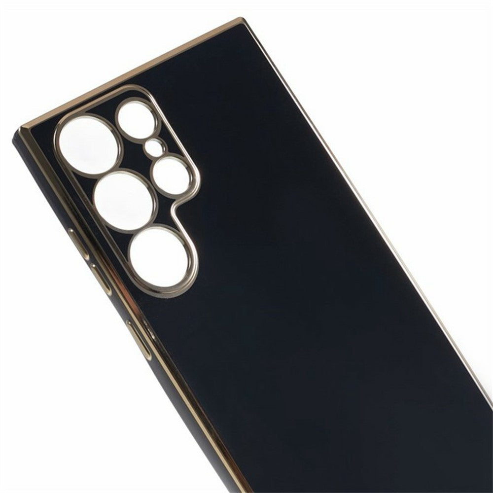 For Samsung Galaxy S25 Ultra Case TPU Slim Fit Shockproof Phone Cover 6D Electroplating