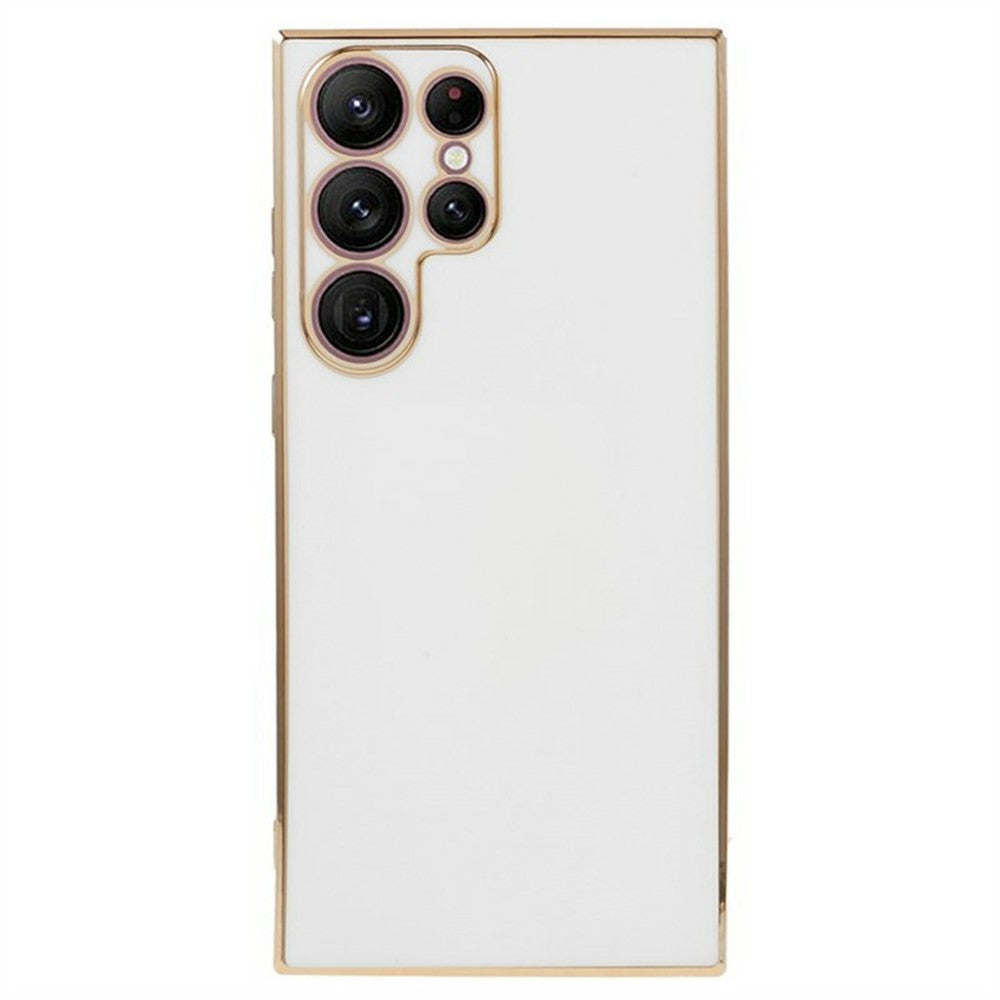 For Samsung Galaxy S25 Ultra Case TPU Slim Fit Shockproof Phone Cover 6D Electroplating