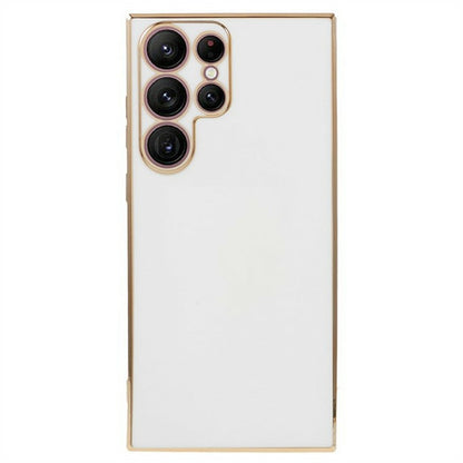 For Samsung Galaxy S25 Ultra Case TPU Slim Fit Shockproof Phone Cover 6D Electroplating
