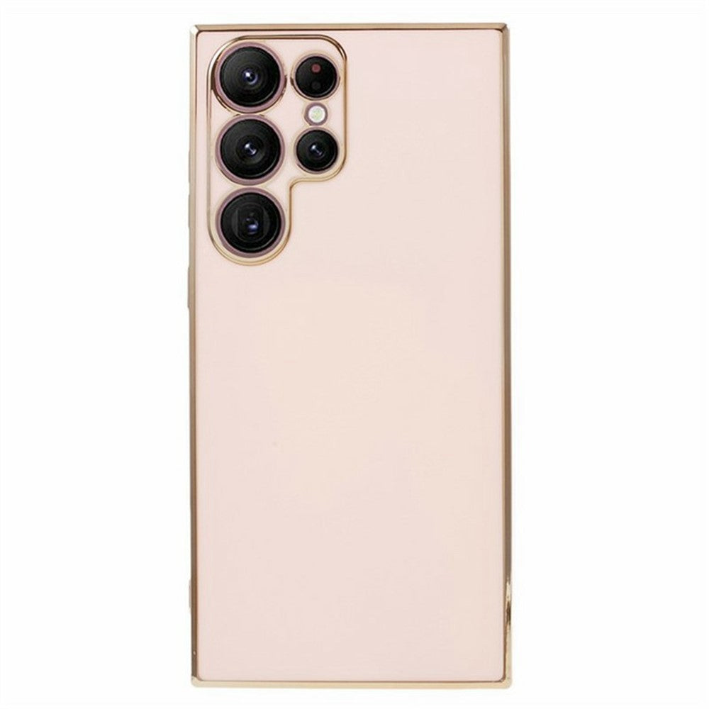 For Samsung Galaxy S25 Ultra Case TPU Slim Fit Shockproof Phone Cover 6D Electroplating