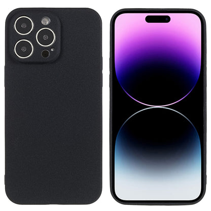 For iPhone 14 Pro Max Double-Sided Matte Anti-wear TPU Phone Case Anti-drop Anti-scratch Back Cover