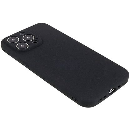 For iPhone 14 Pro Max Double-Sided Matte Anti-wear TPU Phone Case Anti-drop Anti-scratch Back Cover
