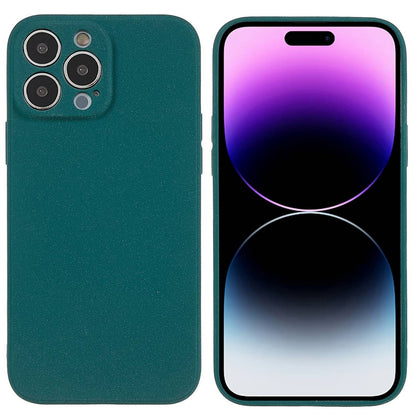 For iPhone 14 Pro Max Double-Sided Matte Anti-wear TPU Phone Case Anti-drop Anti-scratch Back Cover