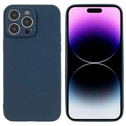 For iPhone 14 Pro Max Double-Sided Matte Anti-wear TPU Phone Case Anti-drop Anti-scratch Back Cover