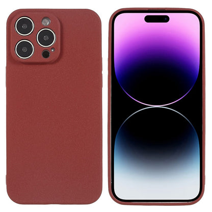 For iPhone 14 Pro Max Double-Sided Matte Anti-wear TPU Phone Case Anti-drop Anti-scratch Back Cover