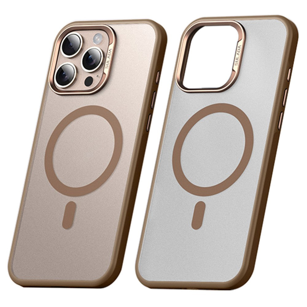 SULADA For iPhone 16 Pro Case Compatible with MagSafe Ultra-Thin PC+TPU Phone Cover