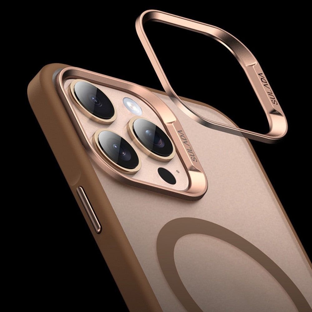 SULADA For iPhone 16 Pro Case Compatible with MagSafe Ultra-Thin PC+TPU Phone Cover