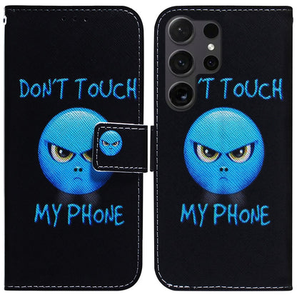 For Samsung Galaxy S25 Ultra Wallet Case Pattern Print Leather Phone Cover