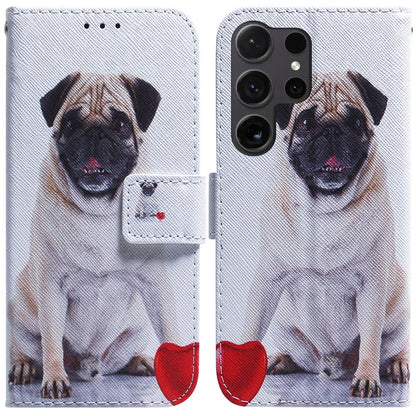 For Samsung Galaxy S25 Ultra Wallet Case Pattern Print Leather Phone Cover